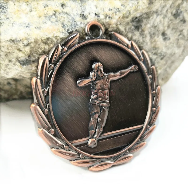 Medal w rzucaniu metalem Spotkanie sportowe Sport Koszykówka Gra w piłkę nożną Szkoła Fabryka Medal sportowy 2021