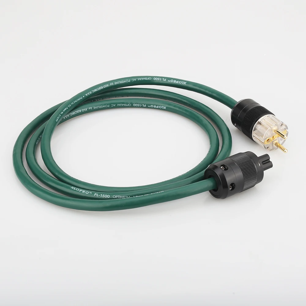メイン電源ケーブルp119xlp PL-1500 us,高品質,ac,firgure 8 c7 iec,hifi amp/cd