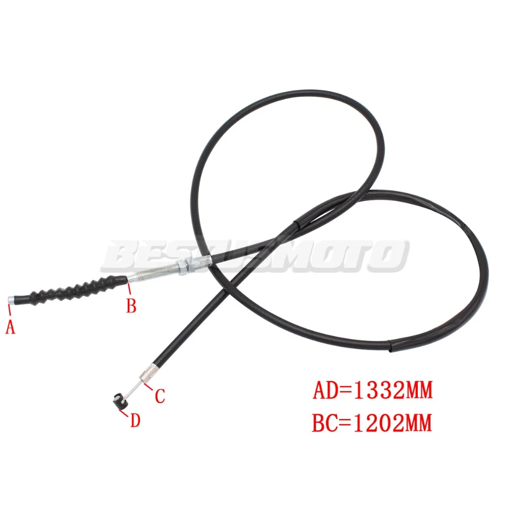 Motorcycle Throttle Clutch Cable For Honda Shadow 400/750 VT400 VT750 Magna 250/750 VF250 VF750 Steed 400/600 VLX400 VLX600