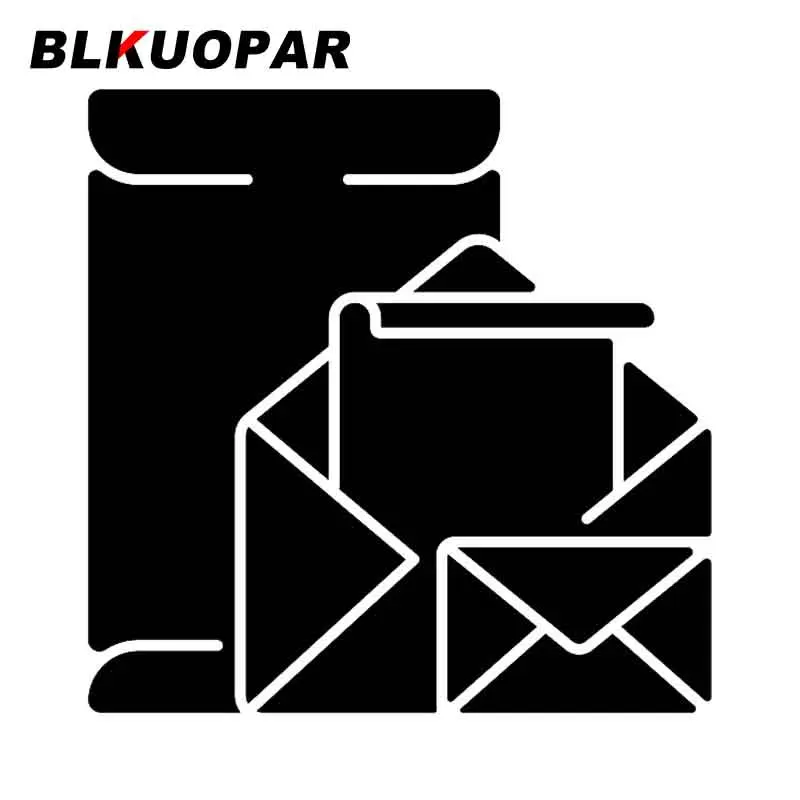 

BLKUOPAR for Postbox Image Car Stickers and Decals Conditioner Vinyl Car Wrap Windows Bumper Creative Car Door Protector Decor