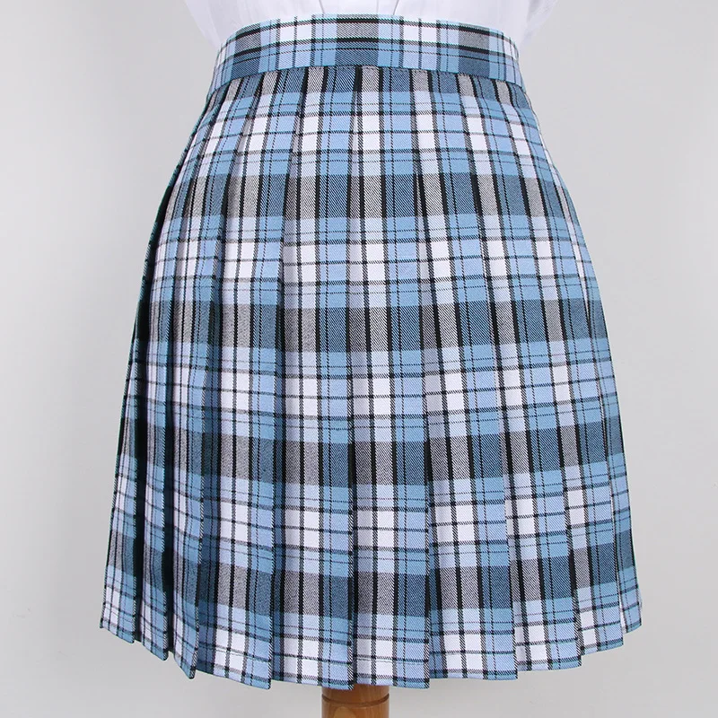 Japanse School Jurken Plaid Plooirok Student Cosplay Anime Mini Grid Rok Jk Uniformen Matrozenpakje Korte Rokken Voor Meisjes