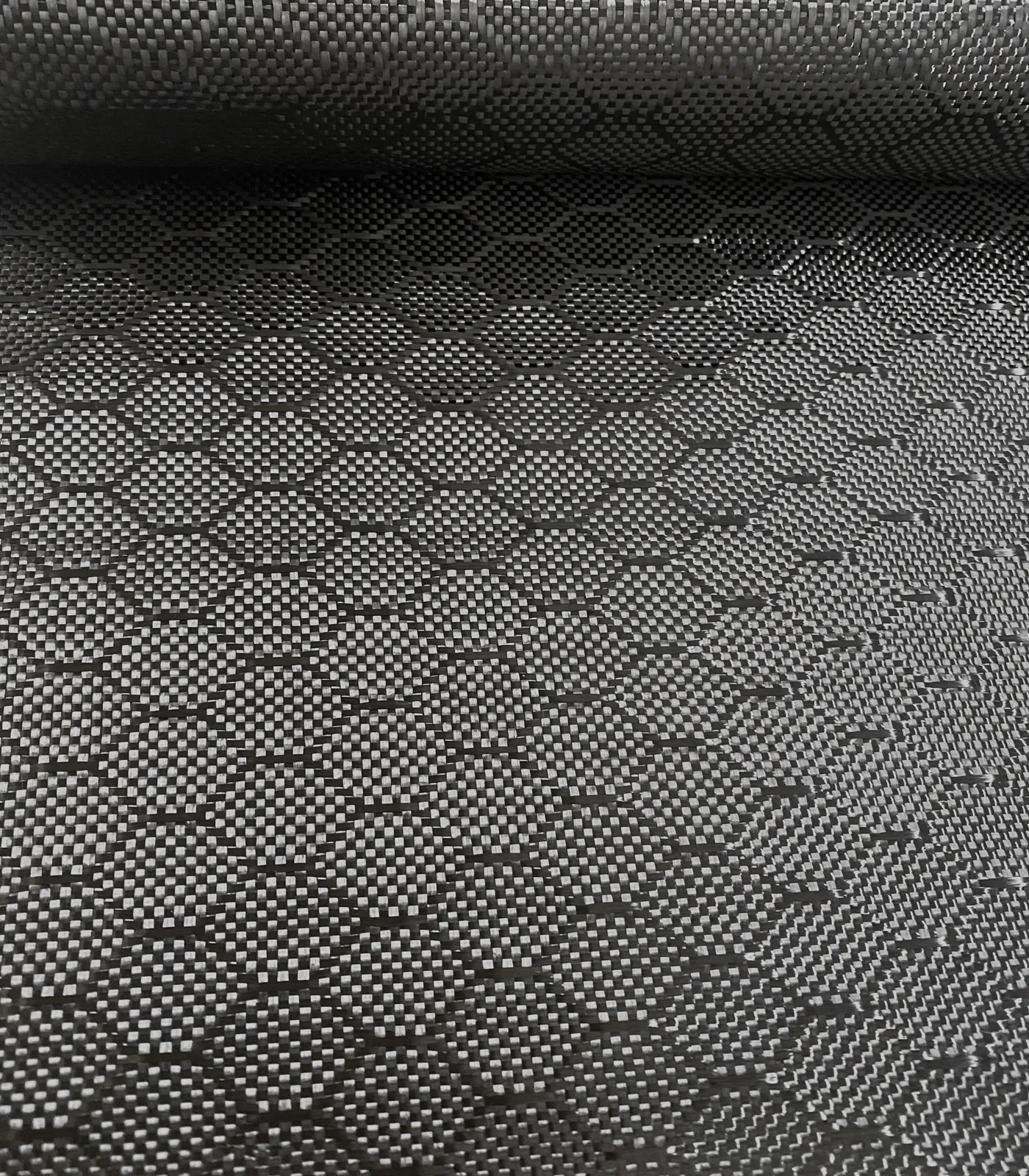 3K 240gsm Hexagonal Carbon Fiber Fabric Football Pattern Honeycomb Carbon Fiber Cloth