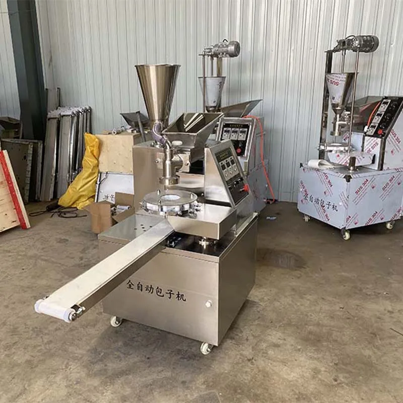 500-3000 sztuk/h komercyjna automatyczna nadziewarka do bułek na parze nadziewarka do bułek Momo Baozi maszyna do napełniania do stołów