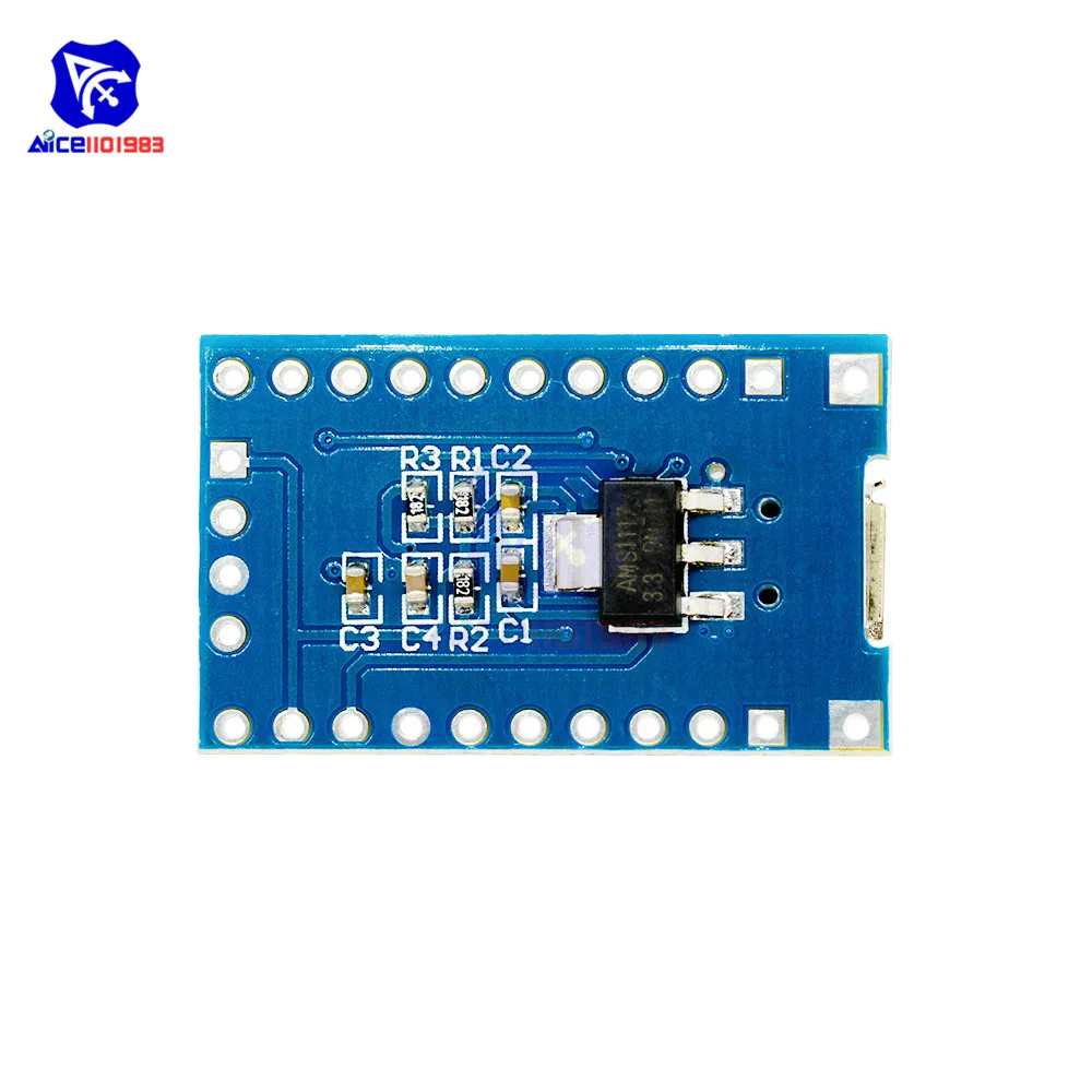 diymore STM8S103F3P6 Development Board LED Indicator Micro USB 5V/3.3V STM8S STM8 Minimum System Core Module for Arduino