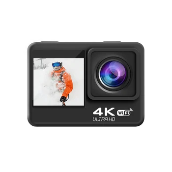 Action Camera 5K 4K60FPS 2.0 Touch LCD EIS Dual Screen Remote Control WiFi Waterproof Helmet Sports Video Recorder