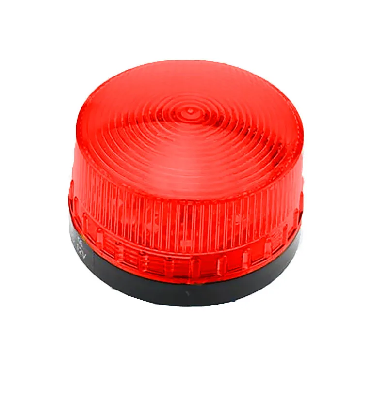 Indicator light Warning light LED-3071 DC12V 24V AC110V 220V Flashing warning LED lamp security alarm