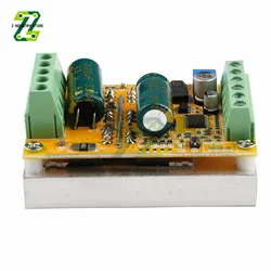 DC6.5-50V 380W BLDC 3 Phases Brushless Motor Controller Board PWM Driver Module Without Hall Sensor