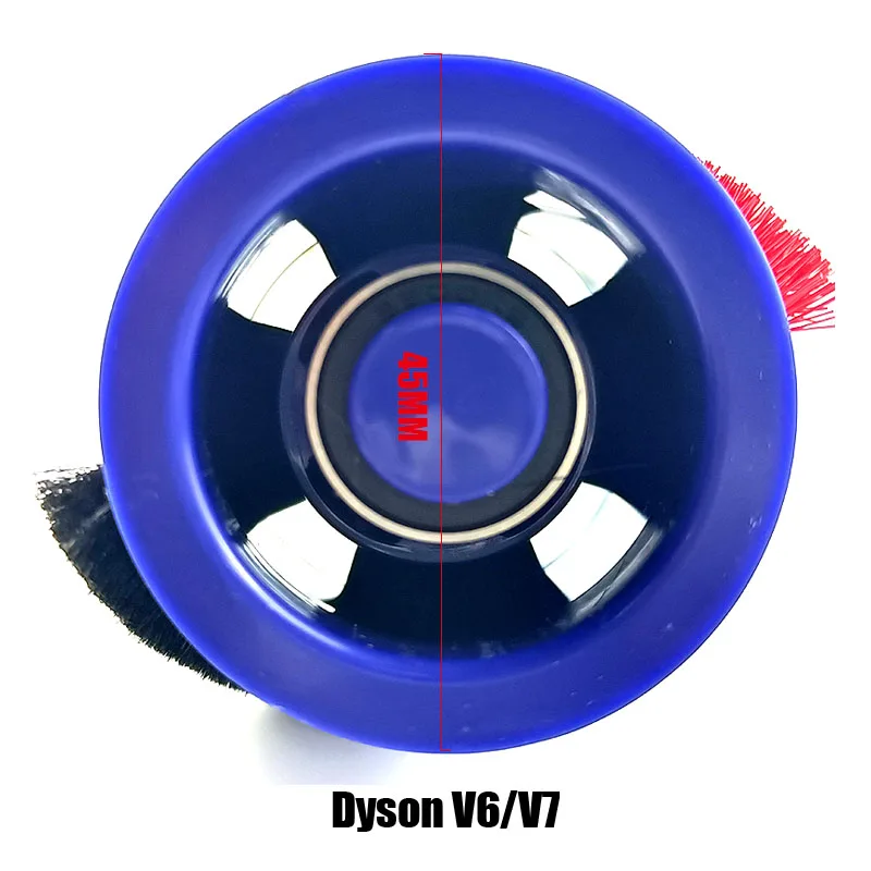 อะไหล่เปลี่ยนสำหรับเครื่องดูดฝุ่น Dyson V6 V7ขับตรงพื้นแปรงกลิ้งคาร์บอนไฟเบอร์อุปกรณ์เสริมหัวมอเตอร์บาร์