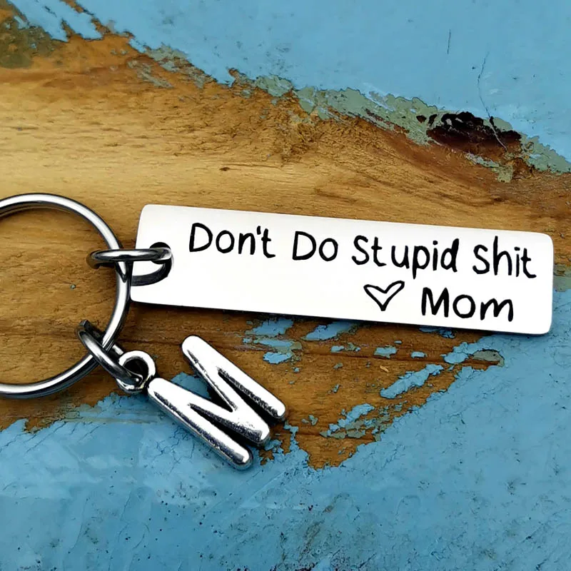 Funny Gift for Your Kids Son Gift From Mom, Gift for Teenagers, 1st Car Key Chain, Drivers License Gift for Son Daughter