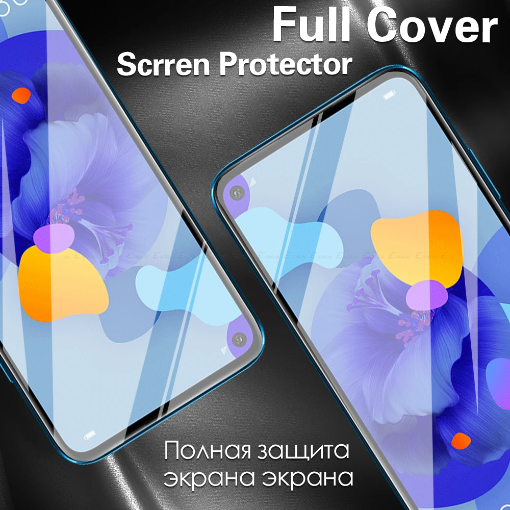 2Pcs gehärtetem glas für huawei nova 5 5i pro 5Z 5t telefon screen protector nova 3 3i 3e 4 4e schutz film auf glas smartphone