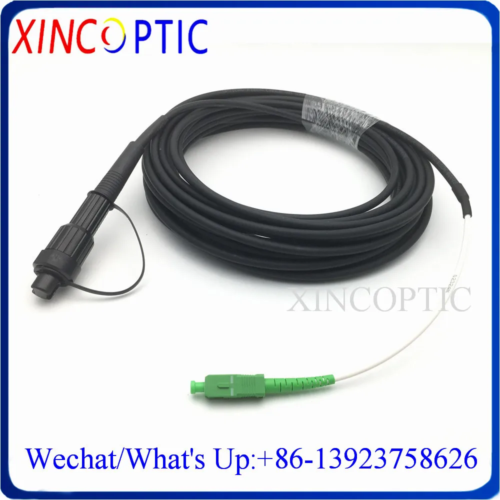 

IP67 Waterproof HuaWei Mini SC/APC to SC APC 1M 2M 3M 5M 10M 15M Fiber Optical Connector 5.0mm HW Fiber Optic Patch Cord Cable