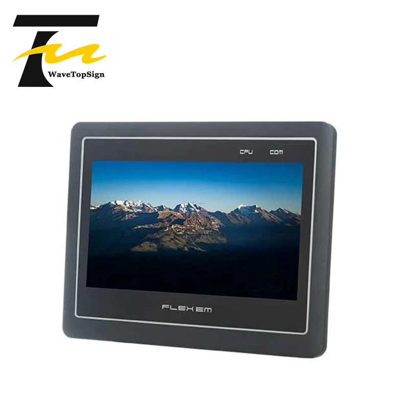 Imagem -03 - Flexem Resistive Hmi 4000 Séries Fe4043c Fe4043e Relação Humana 4.3 Polegadas 16:9 Tft Lcd Dc24v 3w