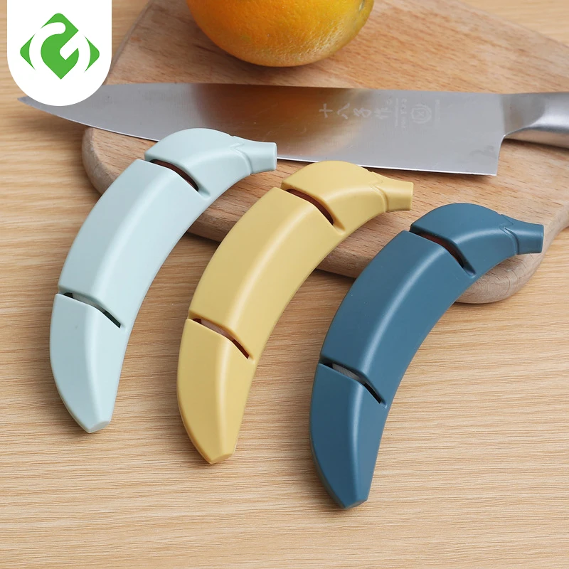 Knife Sharpener 2 Stages Professional Kitchen Sharpening Stone Grinder knives Whetstone Tungsten Diamond Ceramic Sharpener Tool