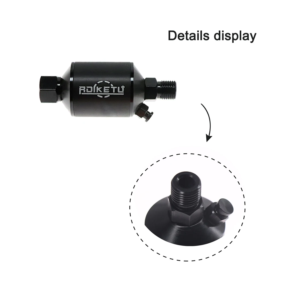 New 1/4'' Water Oil Separator Filter For Pneumatic Spray Gun Pneumatic Tool Accessories
