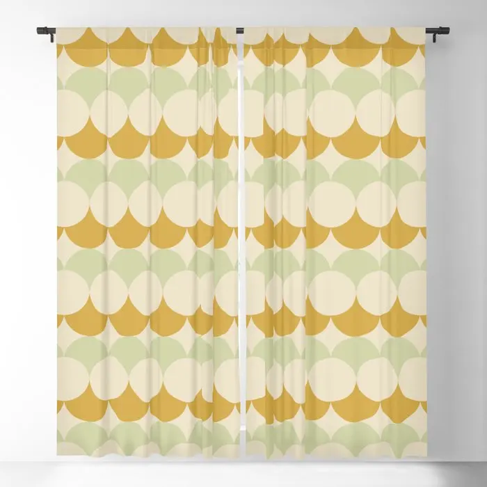 

Retro Circular Pattern III Blackout Curtains 3D Print Window Curtains For Bedroom Living Room Decor Window Treatments
