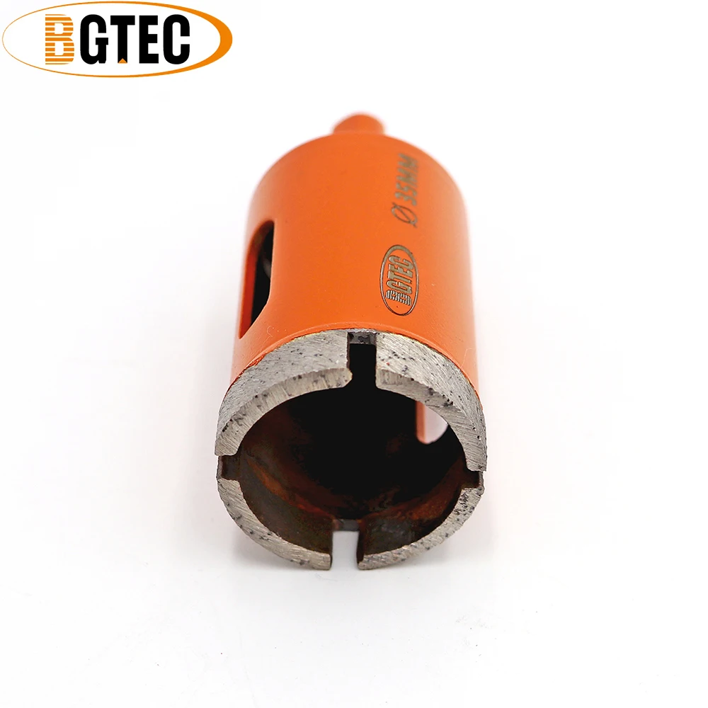BGTEC 2 Đường Kính 35Mm Kim Cương Hàn Lõi Khoan Bits (Ướt) m14 Chủ Đề Cho Khoan Đá Hoa Cương Và Marbel Lỗ Cưa