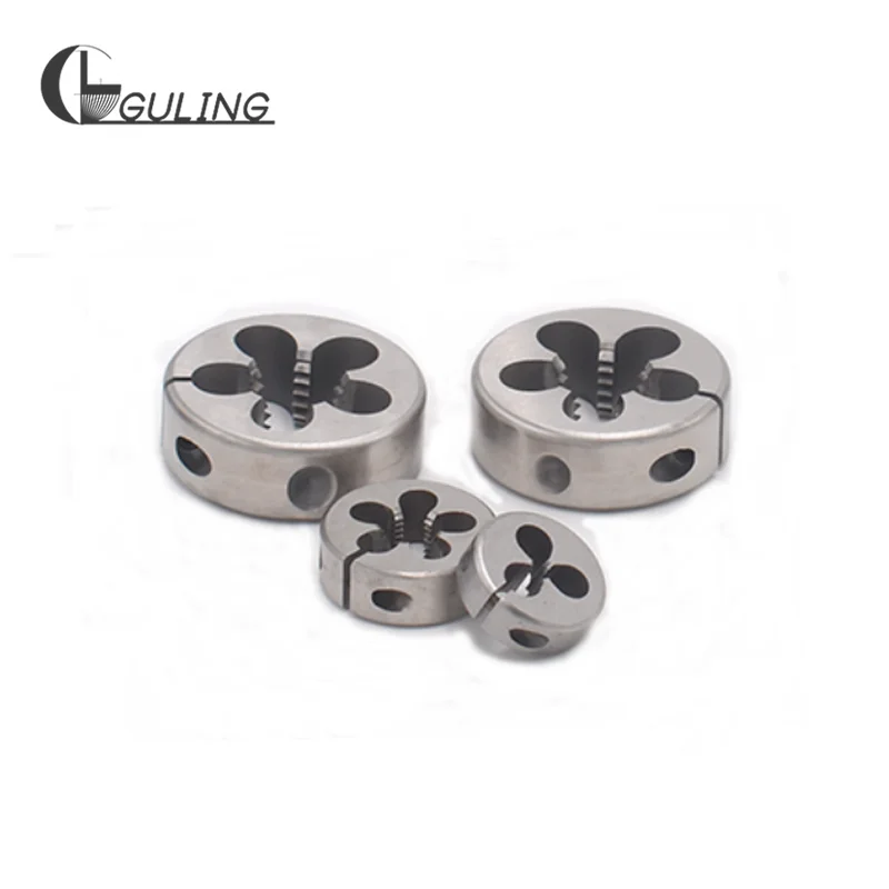GULING HSSE troquel redondo ajustable UN13/16-32 troqueles de corte roscado