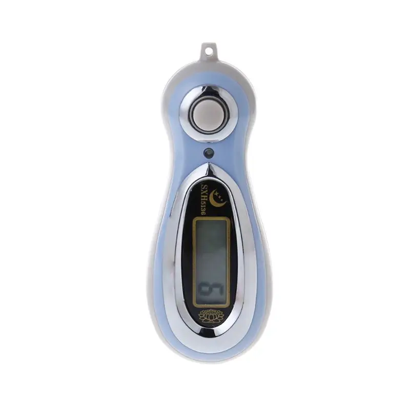 Новинка, лидер продаж, электронный цифровой счетчик Tally с ЖК-дисплеем, MP3 ручные счетчики со шнурками, случайный цвет