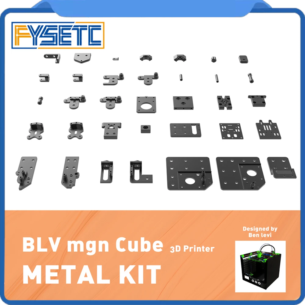 

FYSETC BLV Mgn Cube All Metal Machining Upgrade Kit Dual Z axis Triple Z axis By Ben Levi For BLV Cube 3d Printer