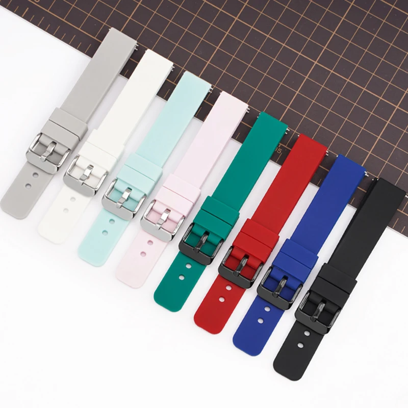 22mm Silicone Watch band For Fossil Gen 5 Carlyle strap Julianna/Garrett /Carlyle HR Smart Watchband 22mm Quick Release Bracelet