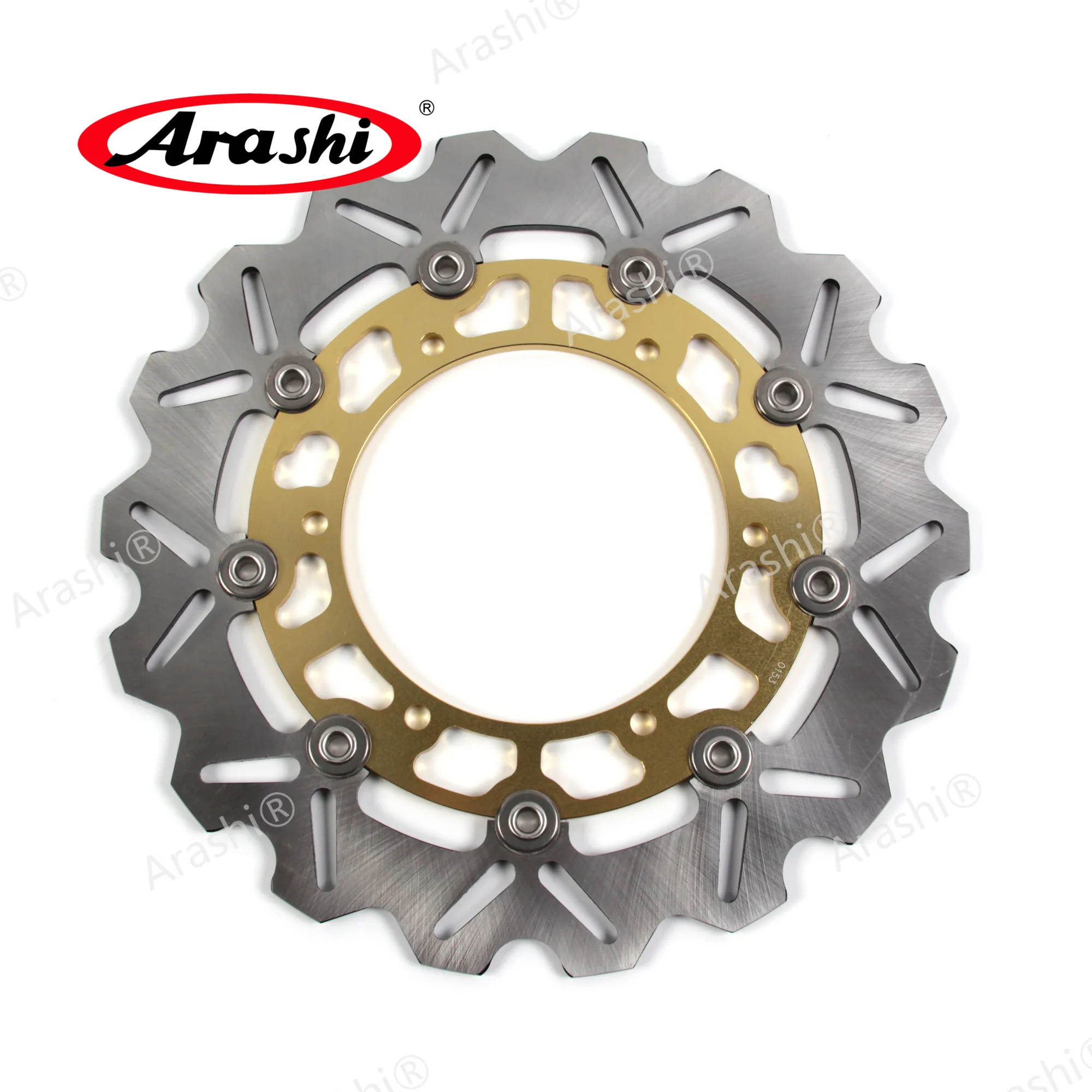 ARASHI CNC Front Brake Disc For YAMAHA WR X 250 2008 Brake Disks Rotors WRX 250 WRX250 WR250X WRX-250 XV 950