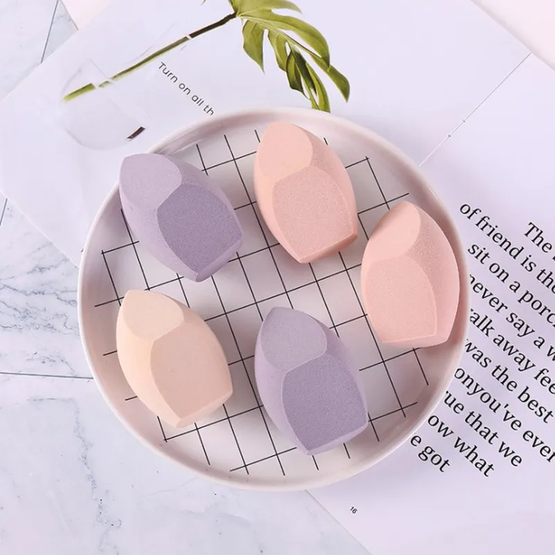 Super Large Makeup Sponge Concealer Cosmetic Powder Puff Cut Shape Foundation Bevel Make Up Blender Wet And Dry Dual Use Tool