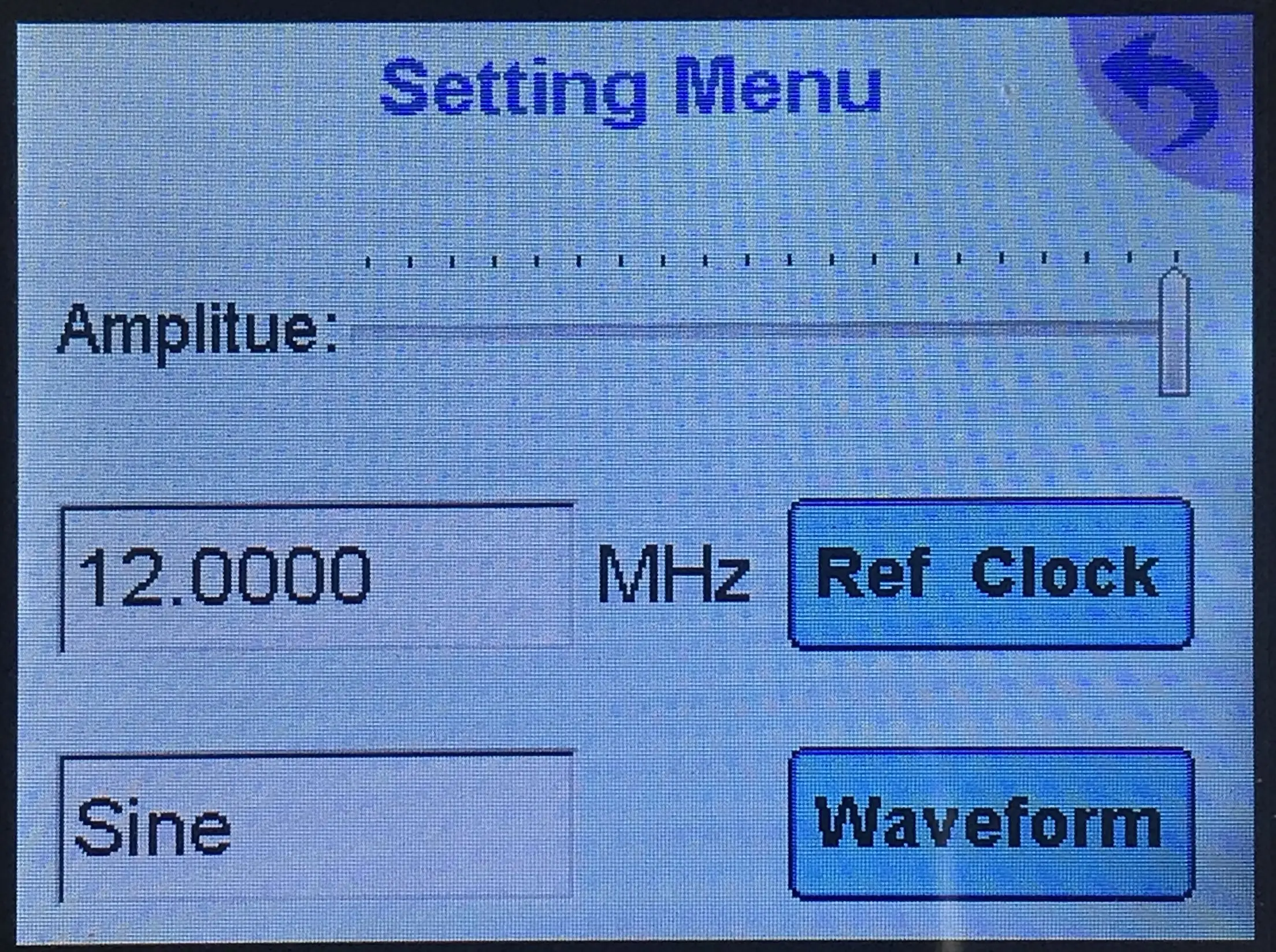 Imagem -03 - Fonte do Sinal do rf com Tela Táctil Gerador do Sinal Varredura da Frequência Exposição do Lcd Controle do Software do pc Max2870 Pll 23.5mhz6000mhz