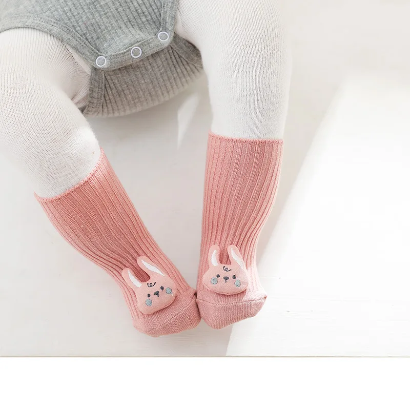 Lawadka 0-3Years Infant Socks Spring Autumn Cartoon Newborn Baby Socks Non-slip Infant Toddler Kids Indoor Floor Girls Boys Sock