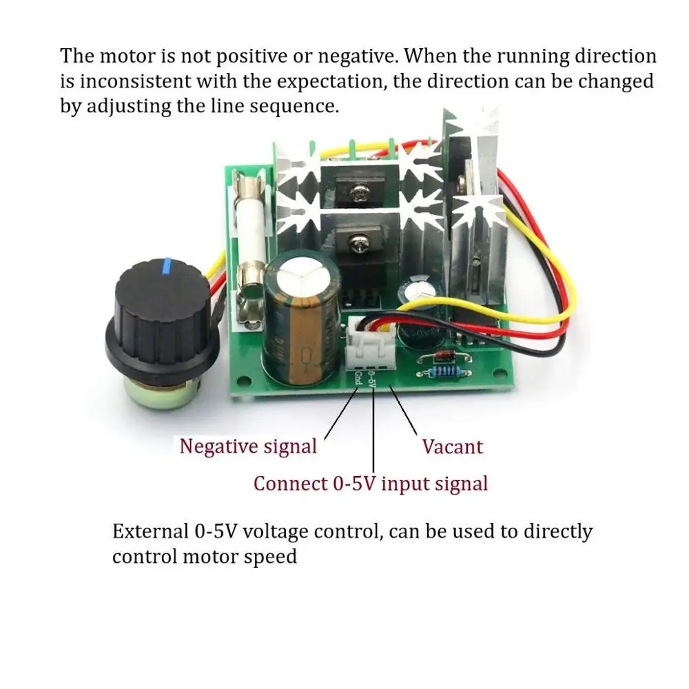 Verbeterde 6V-90V 15A Dc Motor Pomp Pwm Speed Controller 16Khz Regulator Module Boord