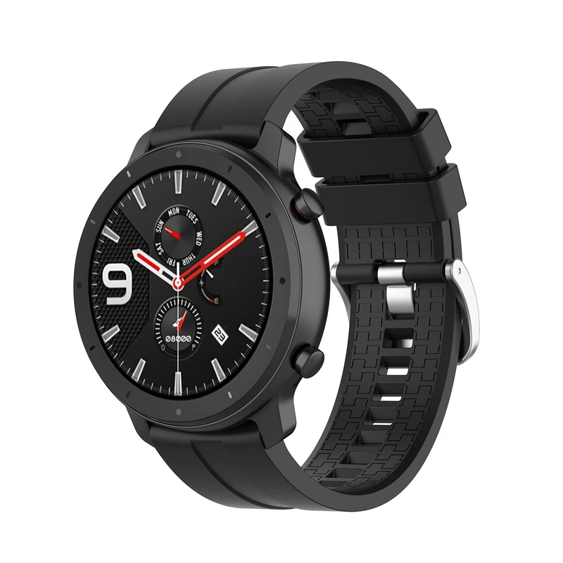 Silicone Watchband For HUAWEI Watch GT/GT2-46mm FTN-B19 LTN-B19 RUN/ELA-B19 Smartwatch Strap Wristband Bracelet