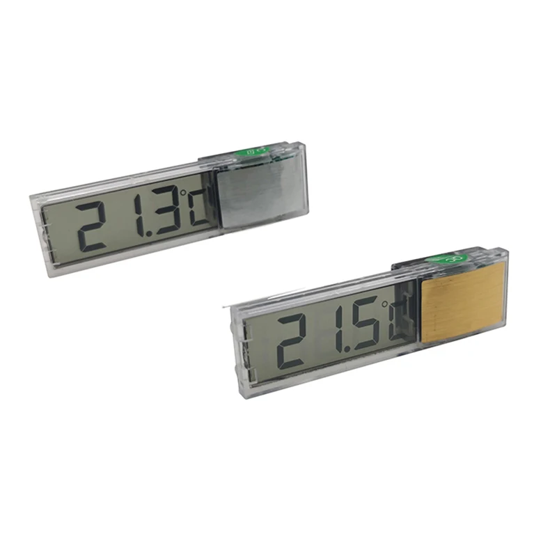 1 Pcs New Aquarium thermometer Digital LCD electronic fish tank 3D Digital temperature gauge sticker shrimp fish turtle