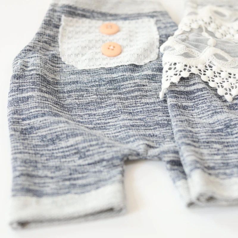 Monos de decoración de encaje blanco para niños gemelos, accesorios de fotografía para recién nacidos, accesorios de estudio para sesión de fotos,
