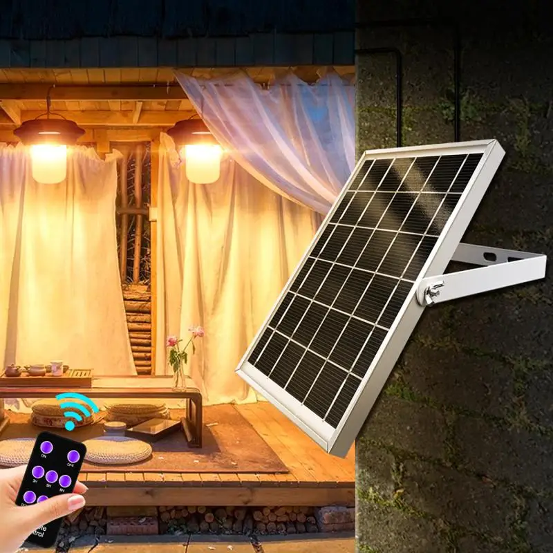 

Solar Pendant Light Waterproof Outdoor Indoor Solar Lamp Suitable for Courtyards Garage Corridor Remote Control Solar Chandelier