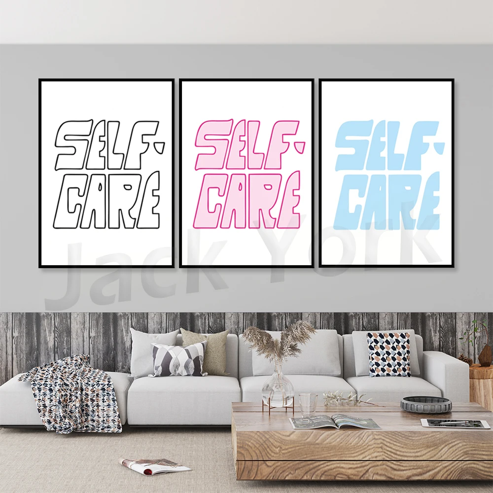 

Selfcare routine poster, selflove poster, positive vibes poster, quote poster, inspirational poster, skincare poster