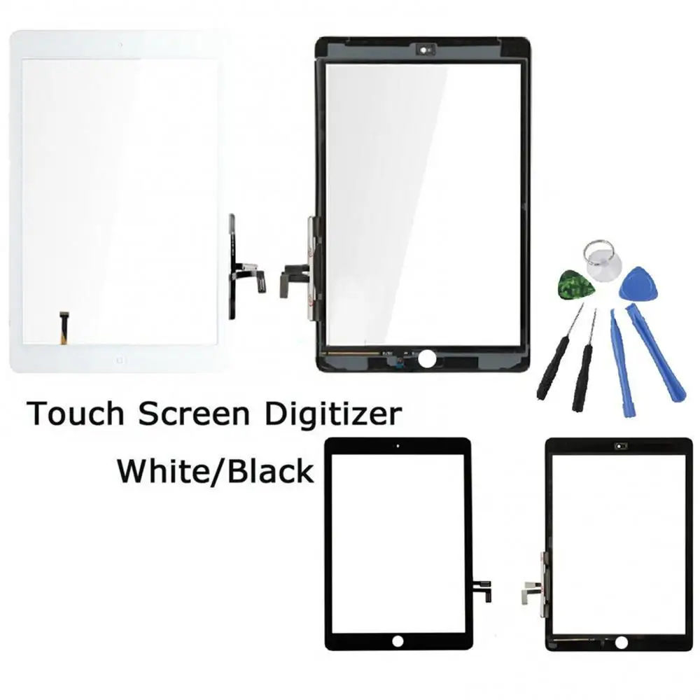 New Replacement Touch Screen Digitizer Kits for iPad Air 1st Gen A1475 A1476 A1474 Repair Tool Set