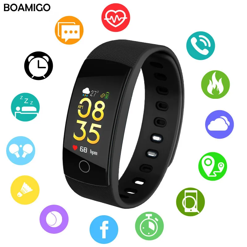 

Smart Watches Color Screen Smart Bracelet Wristband Bluetooth Watch For IOS Android phone Message Reminder Sleep Monitoring