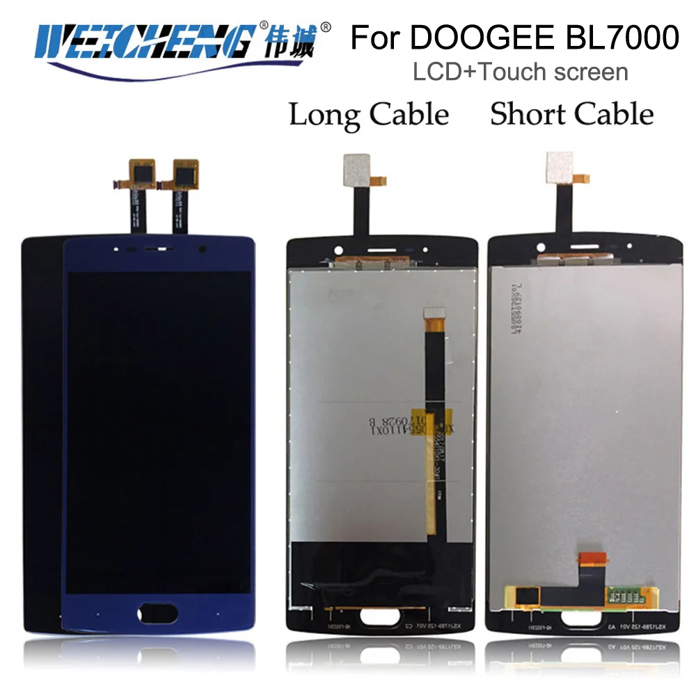 

5.5 inch For Doogee BL7000 LCD Display+Touch Screen 100% Tested Screen Digitizer Assembly Replacement bl 7000 +Free Tools