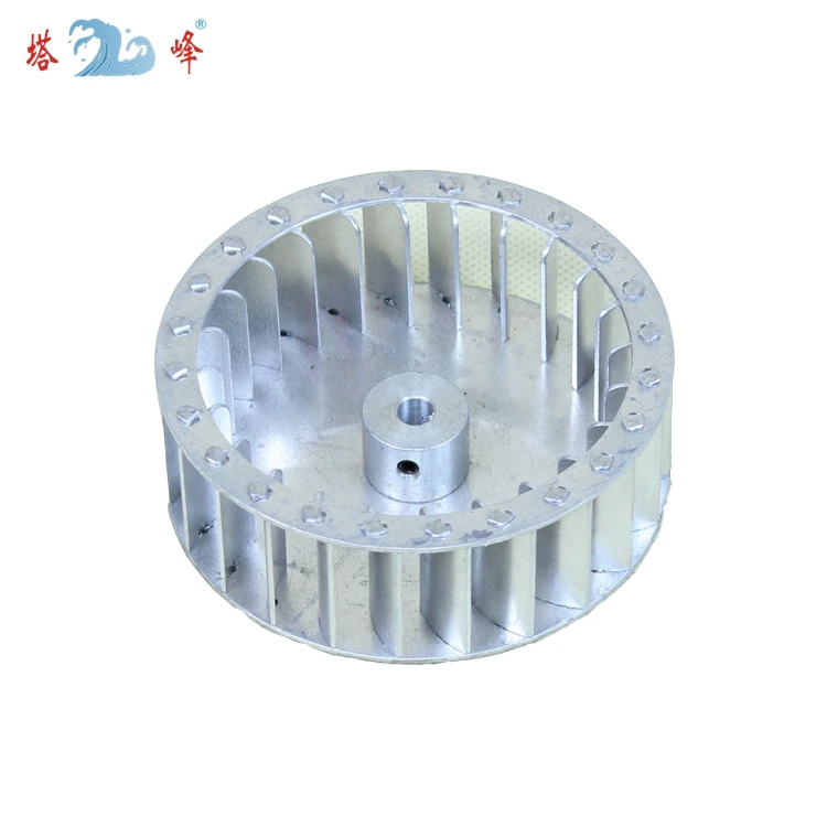 84mm diameter 30mm height  4/6/8mm shaft small aluminum centrifugal impeller fan multiple blade vane impeller