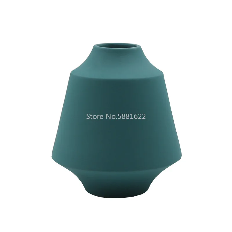 

Современная и простая новая китайская ваза, керамическая поделка, банка, украшение, модель для комнаты, гостиной, вход, мебель для дома