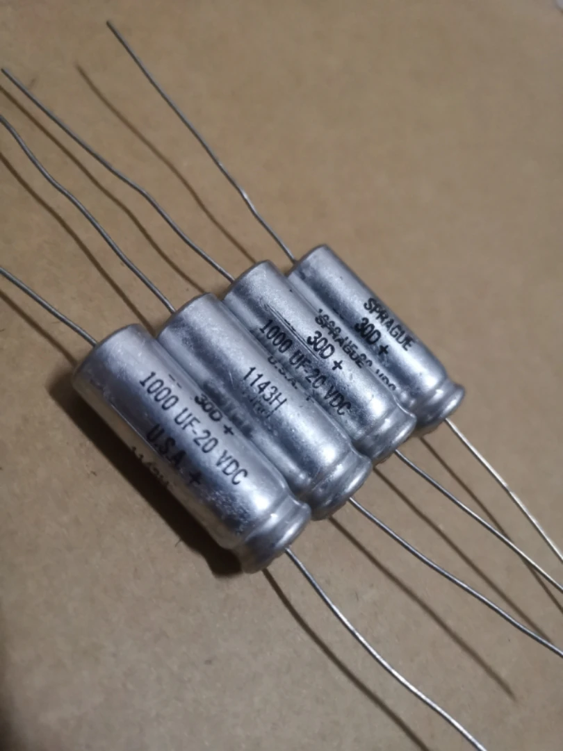 

10pcs/30pcs 20V100UF can be replaced by 25V100UF SPRAGUE 30B series axial electrolytic capacitor free shipping