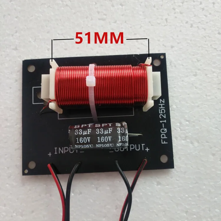 100W Subwoofer Speaker Crossover Pure Woofer frequency divider For 4 inch -10 inch Bass Speaker diy Speaker Accessories On Sale