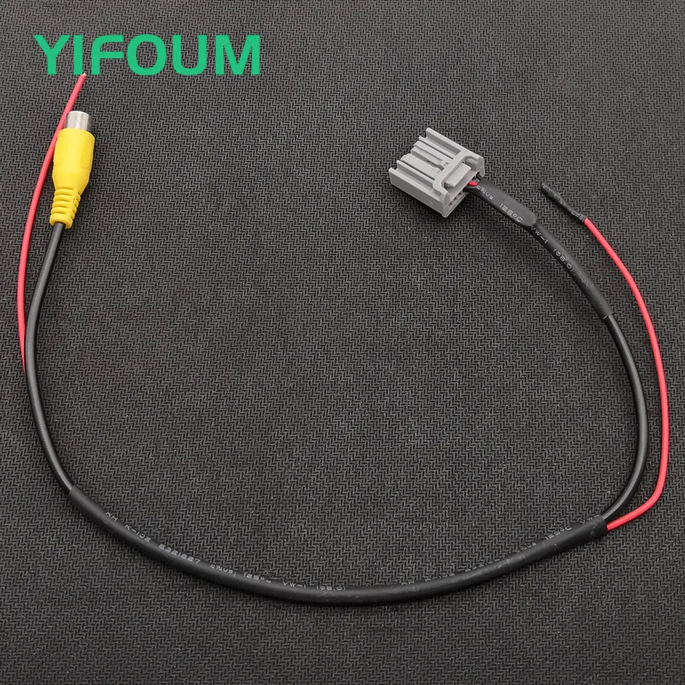 

YIFOUM 14Pin Original Video Input Switch Reverse Camera RCA Adapter Cable For Honda CRV CR-V 2012-2013/Civic Ciimo 2013-2015