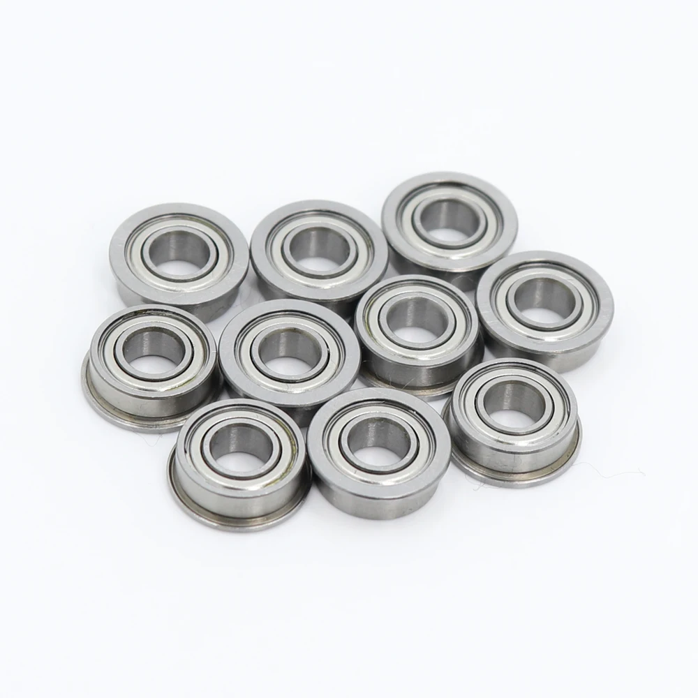 

MF115ZZ Flange Bearing 5x11x4 mm ABEC-1 ( 10 PCS ) Miniature Flanged MF115 Z ZZ Ball Bearings