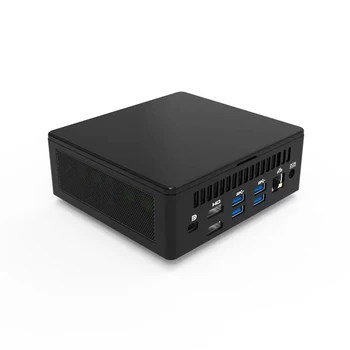 새로운 미니 PC 인텔 코어 i7 10 세대 i7-1165G7 팬 미니 PC 플러스 DP HDMI LAN windows10 미니 컴퓨터 HTPC i5-1135G7