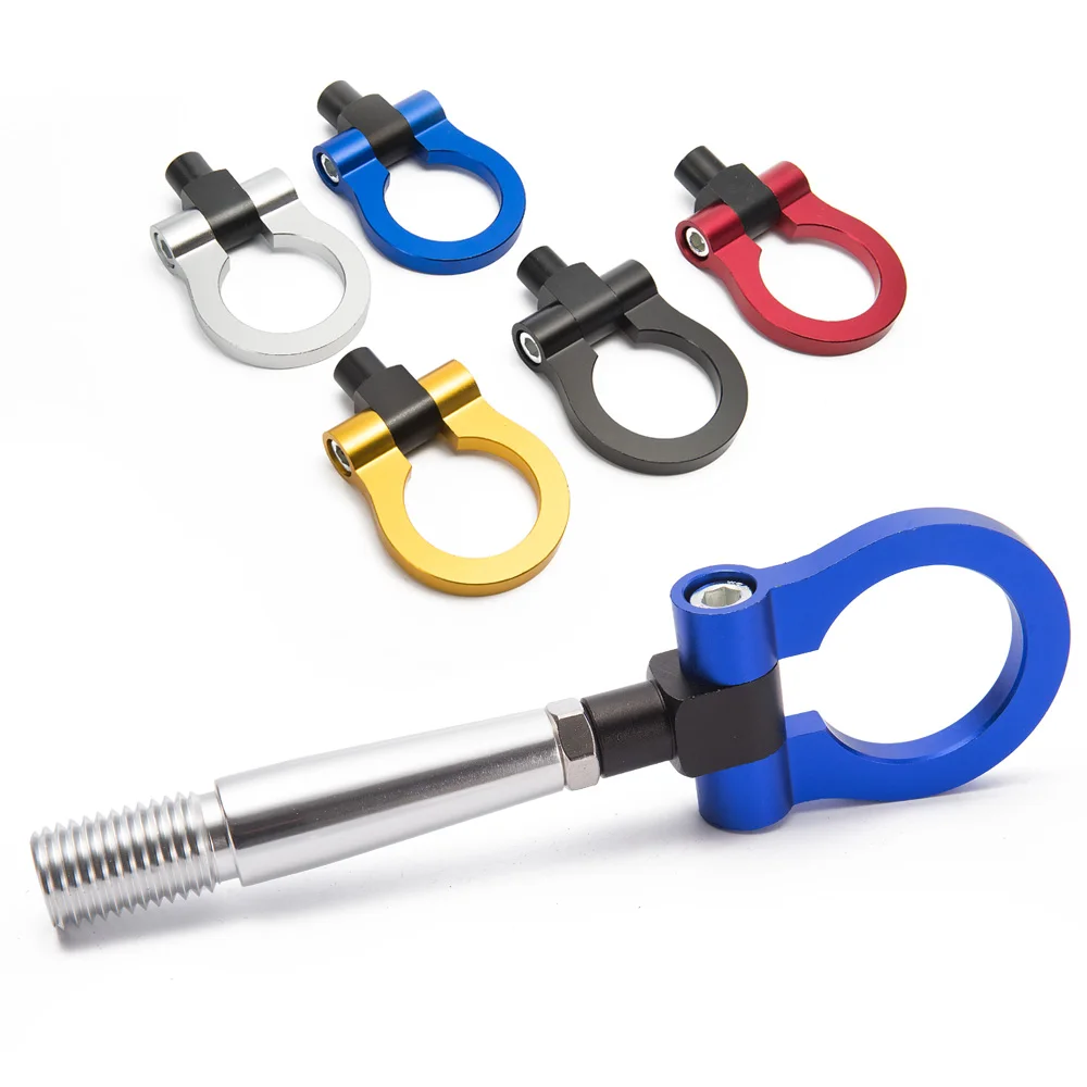 EPMAN Racing Tow Hook CNC Billet Aluminum Front/Rear Japan Car Tow Ring Hook Kit  For Mitsubishi Lancer EVO EP-RTHLPH006