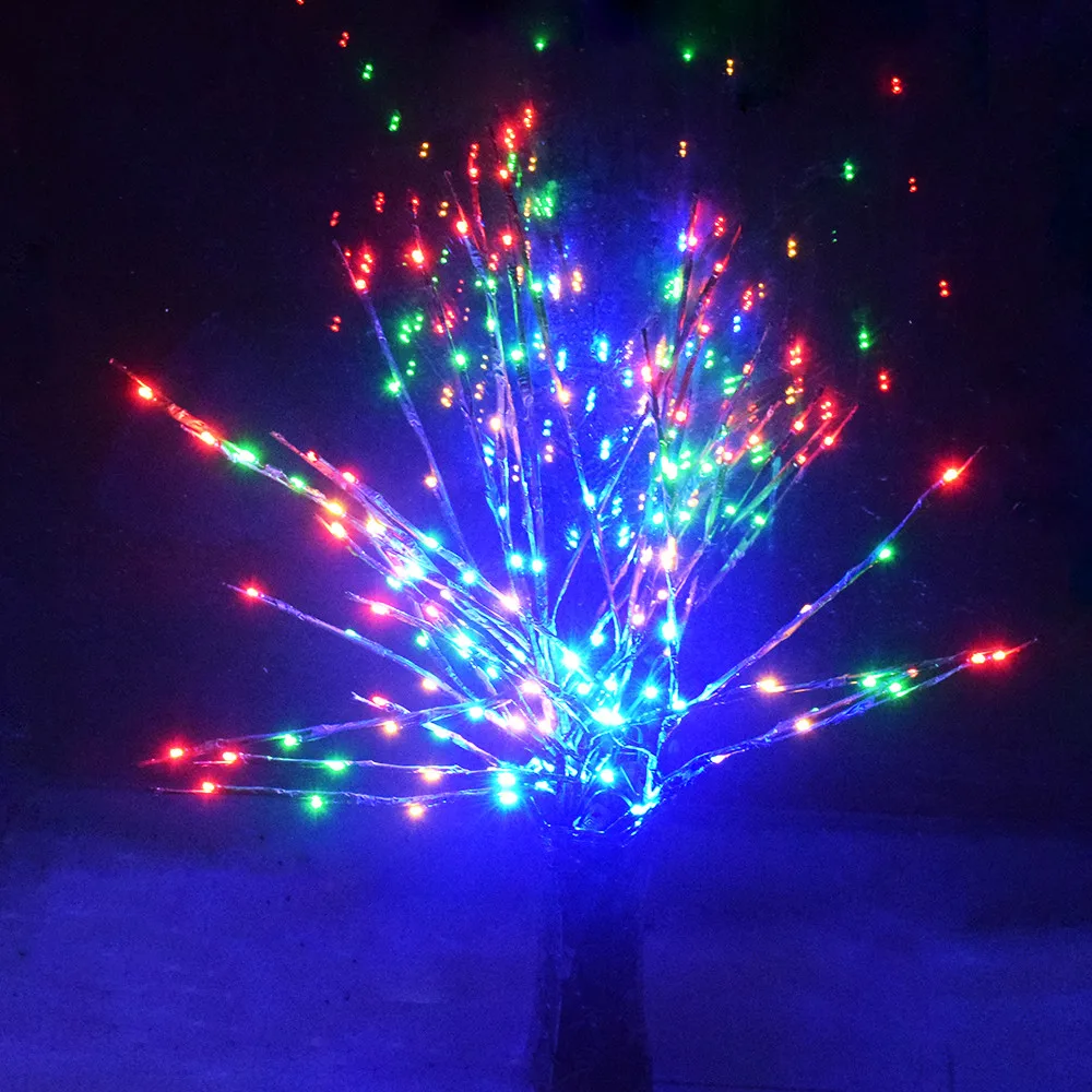 Led Willow Branch Lamp 20 Bulbs Christmas Vase Floral Lamp  Tree Branch Lights Led Lights Decoration Garland Xmas Fairy