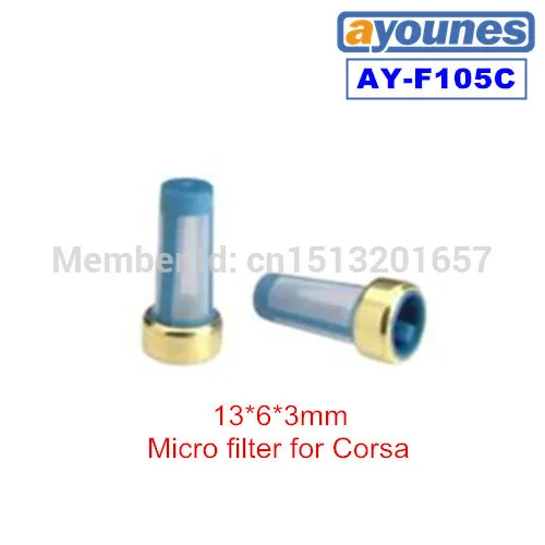 free shipping 200pieces  fuel injector filter with size13*6*3mm for  highlander repair kits   (AY-F105C)