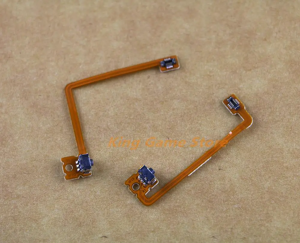 1set/lot high quality Left Right Shoulder Trigger Button Switch Flex Cable Set for 3DS XL LL L R Cable