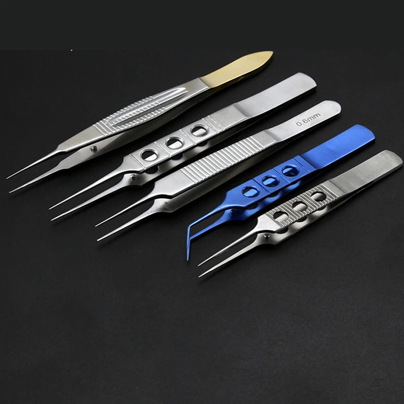 

Medical tweezers Double eyelid surgery Ophthalmology plastic surgery tools Stainless steel micro tweezers Tooth tweezers and hoo