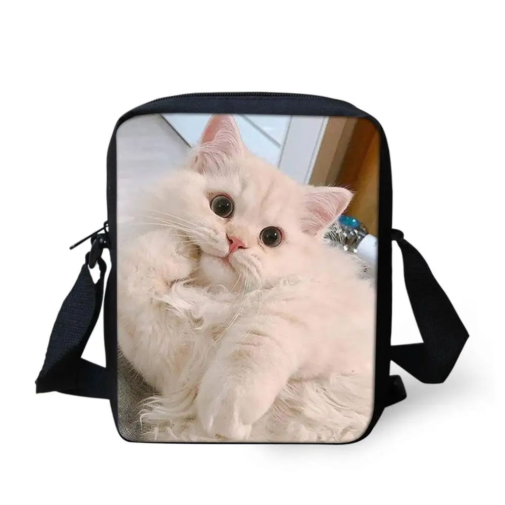 Lovely Pet Cat Printing Small Child Shoulder Schoolbags For kindergarten Baby Girls School Cross Body Bags Kids